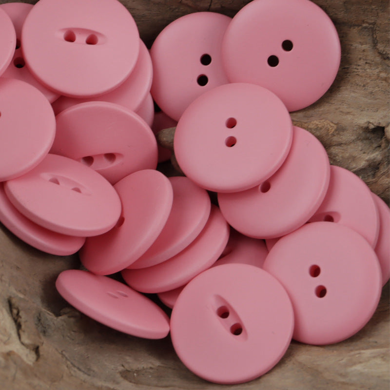 30mm Matte Fish-Eye Resin Buttons for Leather Jackets,Coats 20pcs - Lots of Buttons