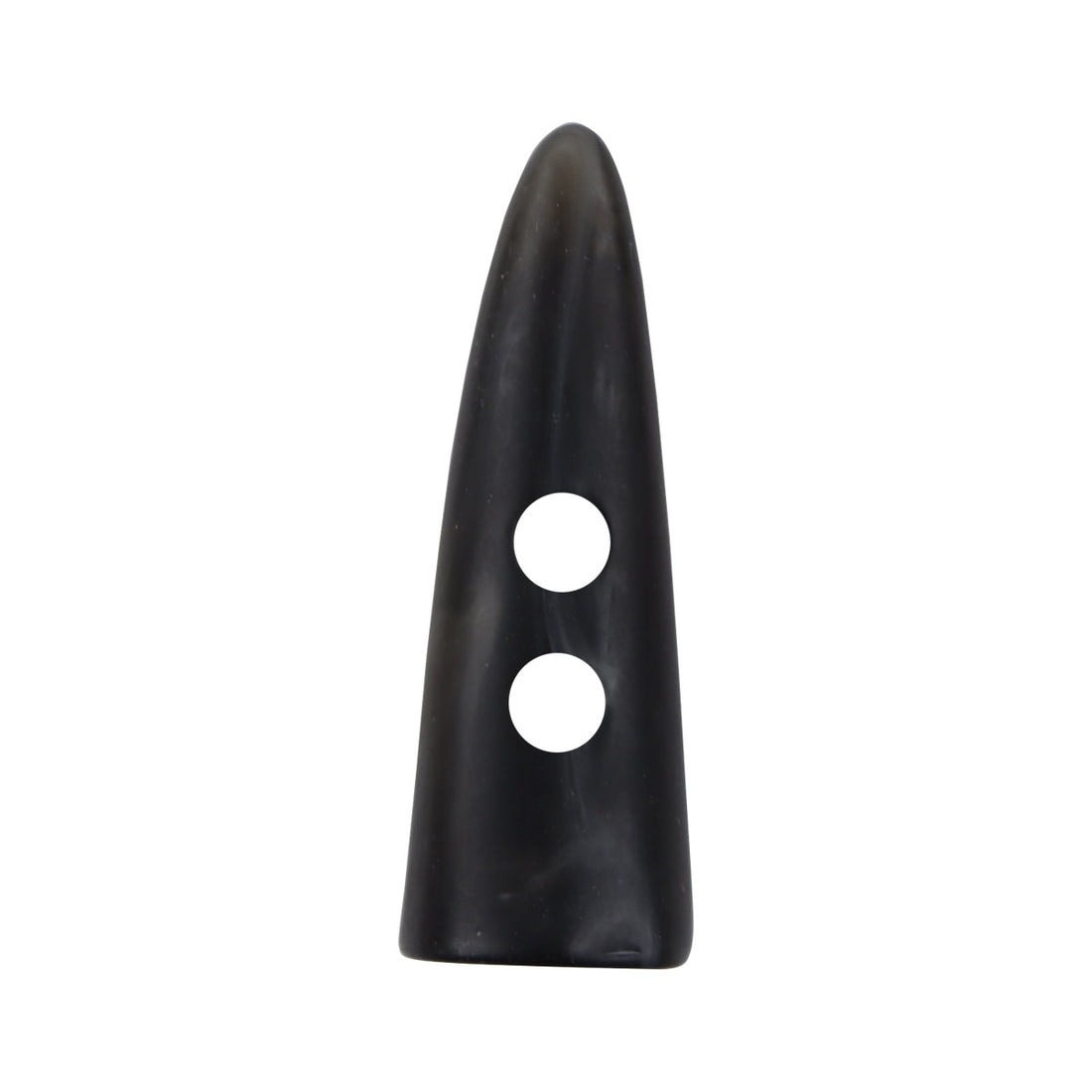 55mm Long Horn-Shaped Resin Toggle Buttons for Fall Windbreakers - 10pcs - Lots of Buttons