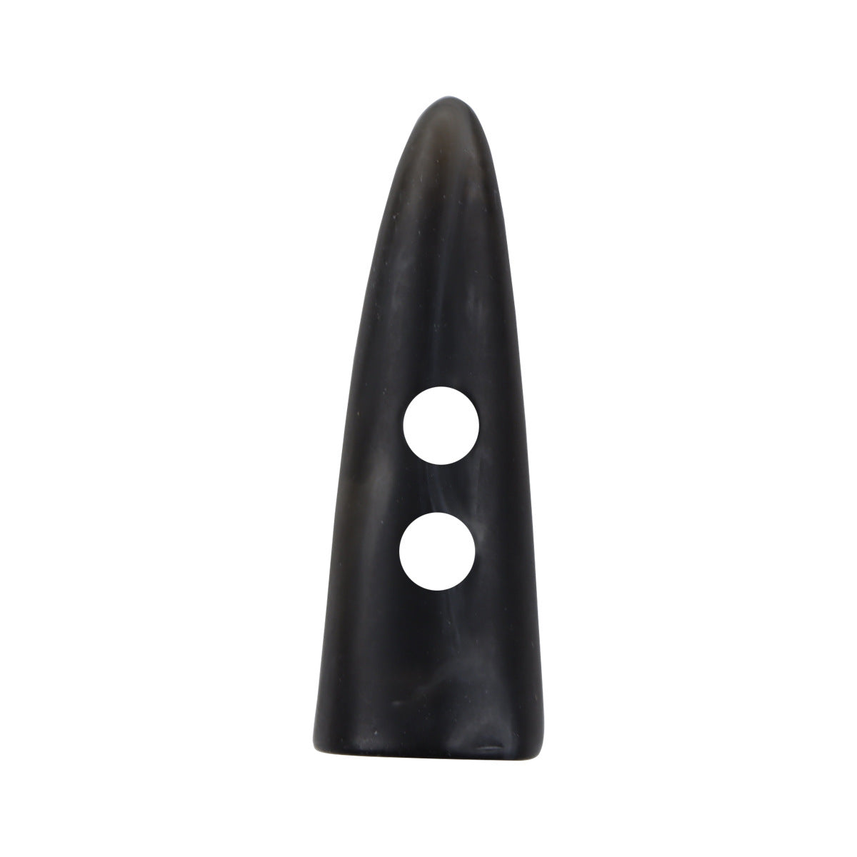 55mm Long Horn-Shaped Resin Toggle Buttons for Fall Windbreakers - 10pcs - Lots of Buttons