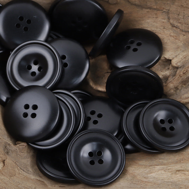 Bulk Resin Sewing Buttons for White Shirts and Dresses 40 Pack - Lots of Buttons