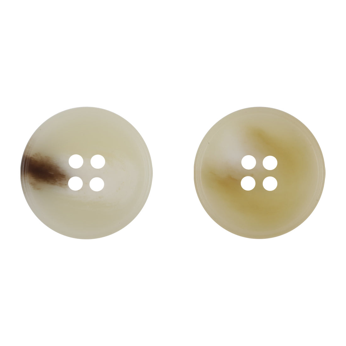 4-Hole Camel Resin Sewing Buttons for Sweaters Cardigans 30pcs - Lots of Buttons