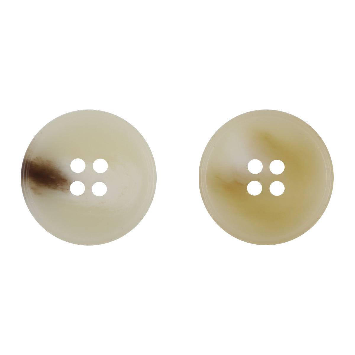 4-Hole Camel Resin Sewing Buttons for Sweaters Cardigans 30pcs - Lots of Buttons