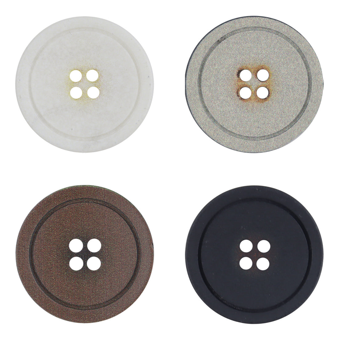 Frosted Granular Resin Buttons for Casual Workwear Pants 30pcs - Lots of Buttons