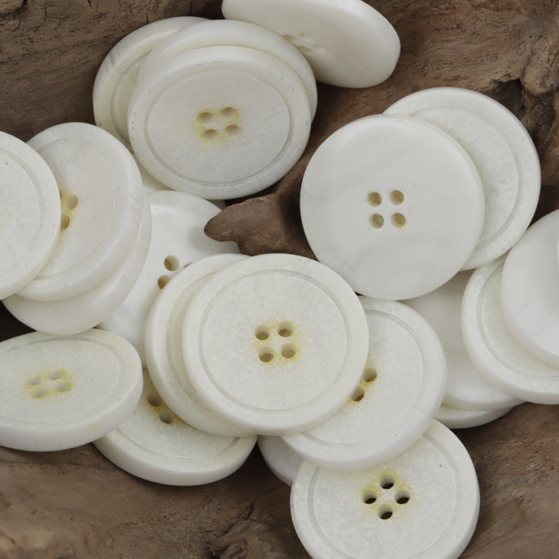 Frosted Granular Resin Buttons for Casual Workwear Pants 30pcs - Lots of Buttons
