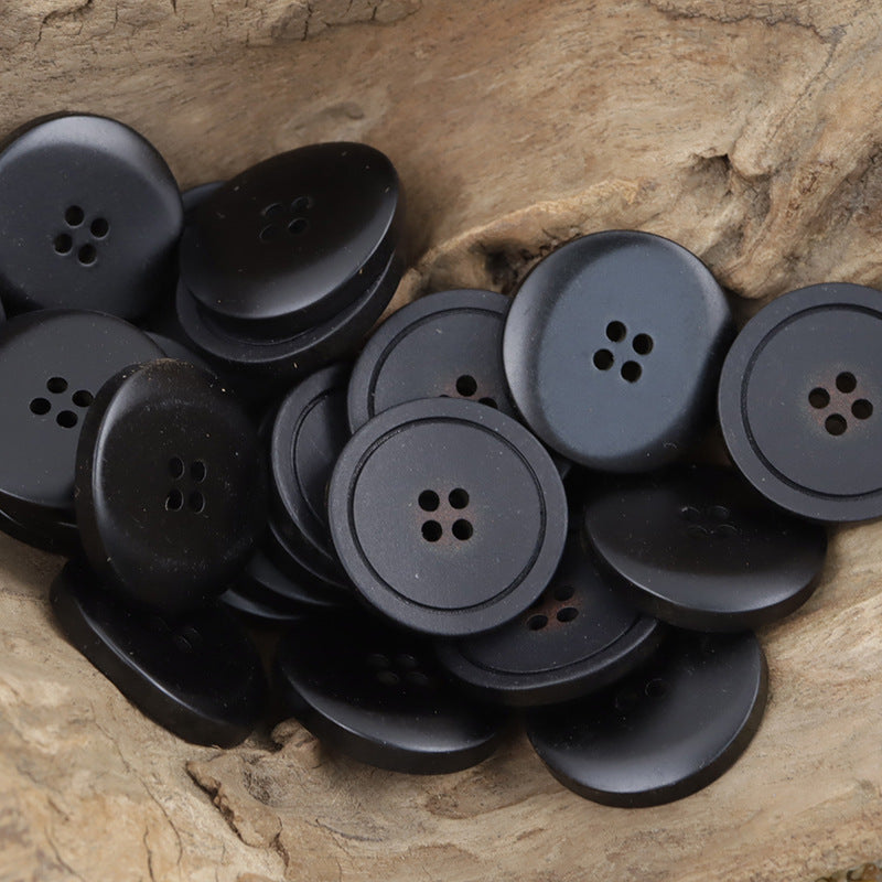 Frosted Granular Resin Buttons for Casual Workwear Pants 30pcs - Lots of Buttons