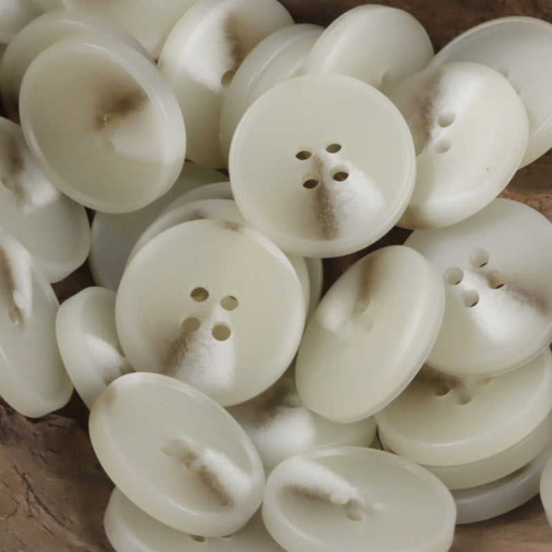 Round 4-Hole Resin Buttons for Spring and Summer Casual Pants 30pcs - Lots of Buttons