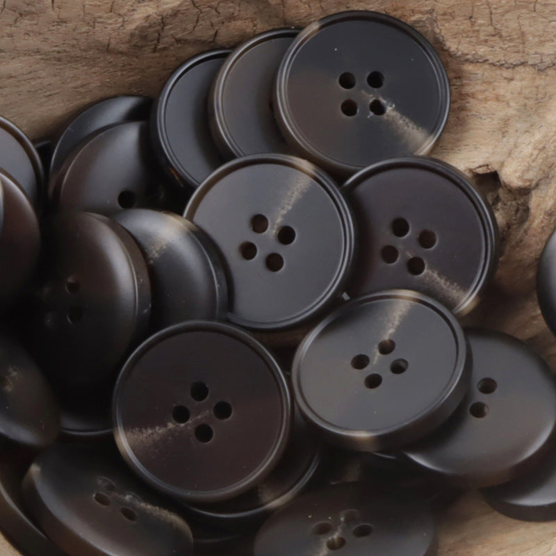 Round 4-Hole Resin Buttons for Spring and Summer Casual Pants 30pcs - Lots of Buttons