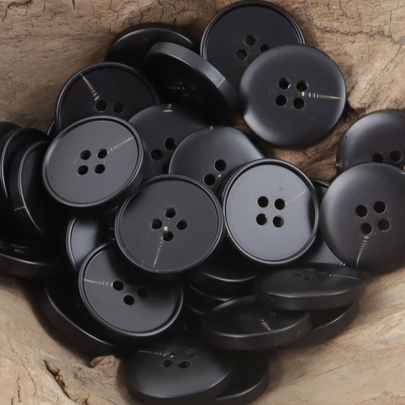 Round 4-Hole Resin Buttons for Spring and Summer Casual Pants 30pcs - Lots of Buttons