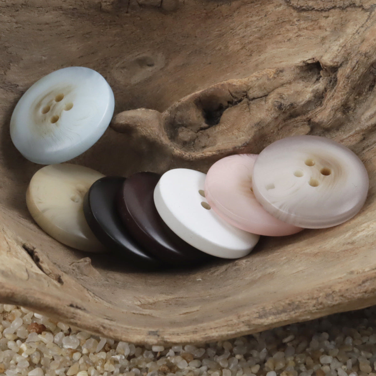 Colorful Cherry Blossom Resin Buttons for Children's Shirts,20pcs 