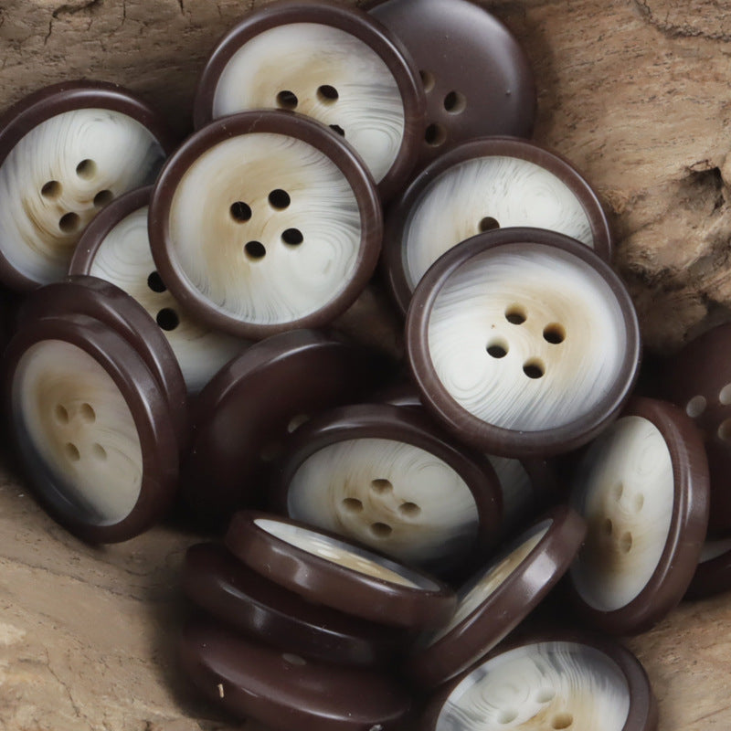 Colorful Cherry Blossom Resin Buttons for Children's Shirts,20pcs 