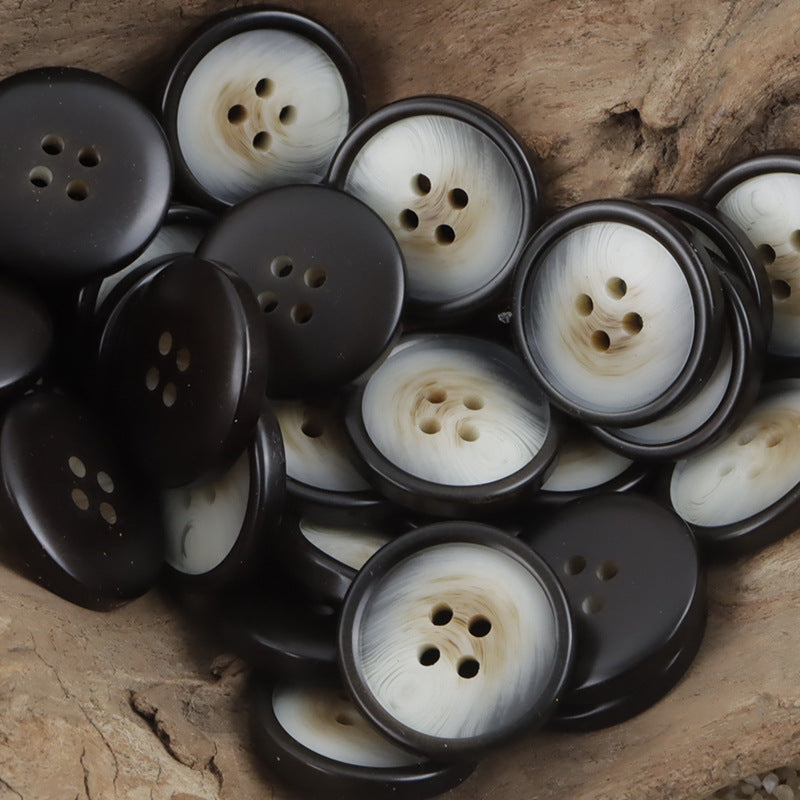 Colorful Cherry Blossom Resin Buttons for Children's Shirts,20pcs 