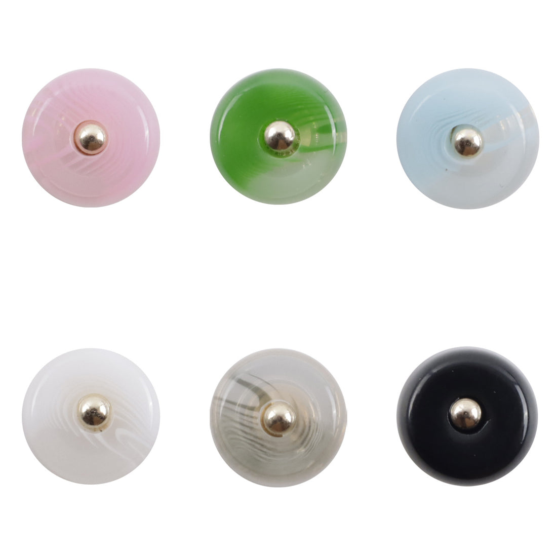 10mm Imitation Jade Resin Buttons for Chinese Qipao Hanfu Shirts - 10pcs - Lots of Buttons