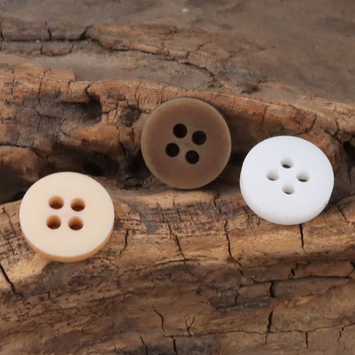 11.5mm Gradient Orange Resin Buttons for Children's Shirts 60 Pack - Lots of Buttons