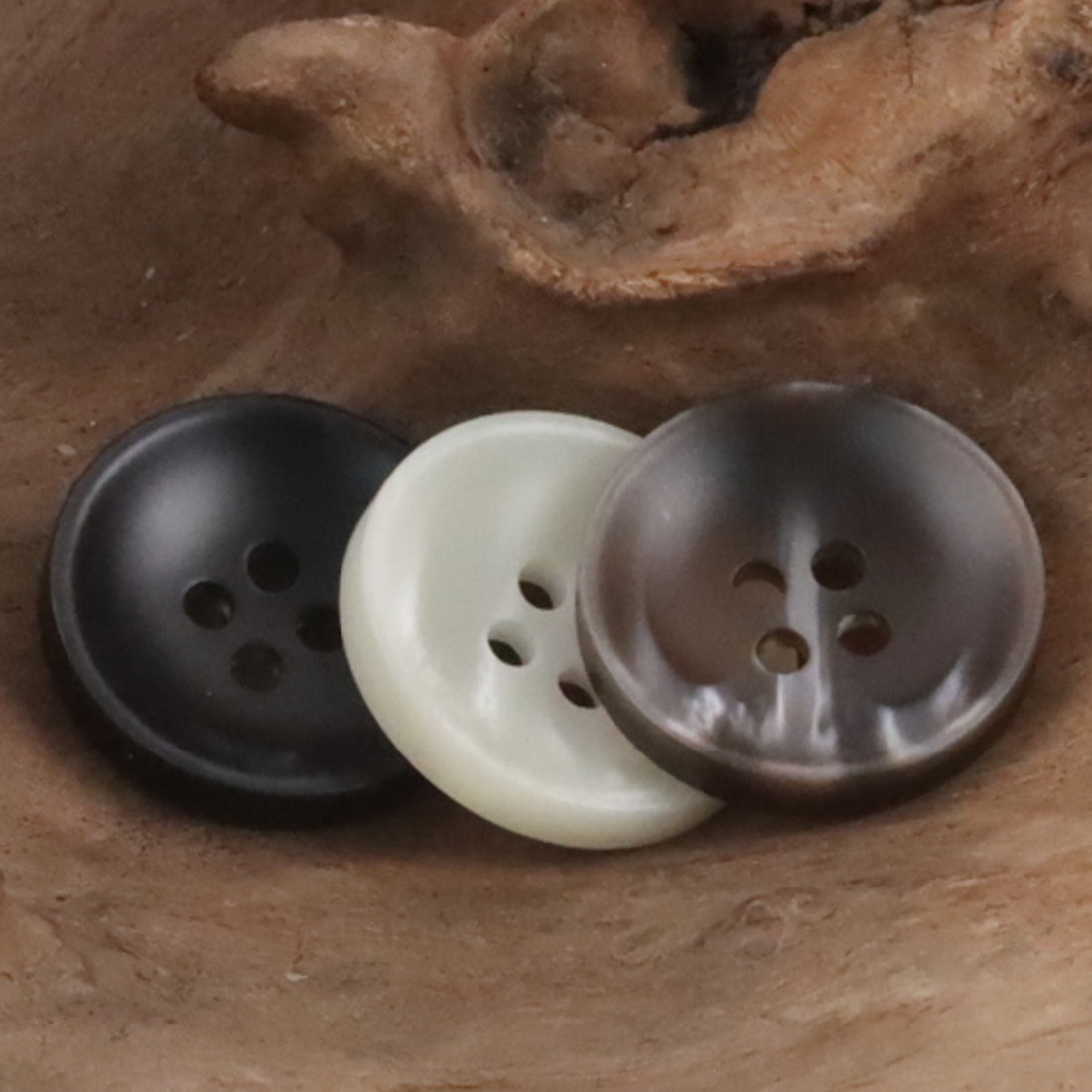 Gradient Hazy Round 4 Hole Resin Buttons 30pcs - Lots of Buttons