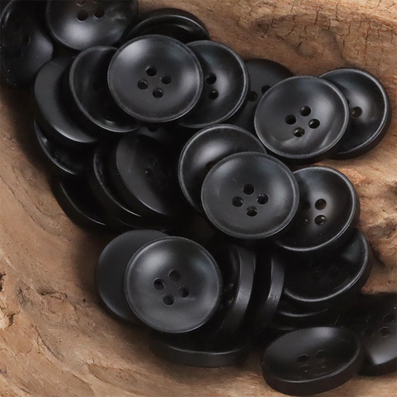 Gradient Hazy Round 4 Hole Resin Buttons 30pcs - Lots of Buttons