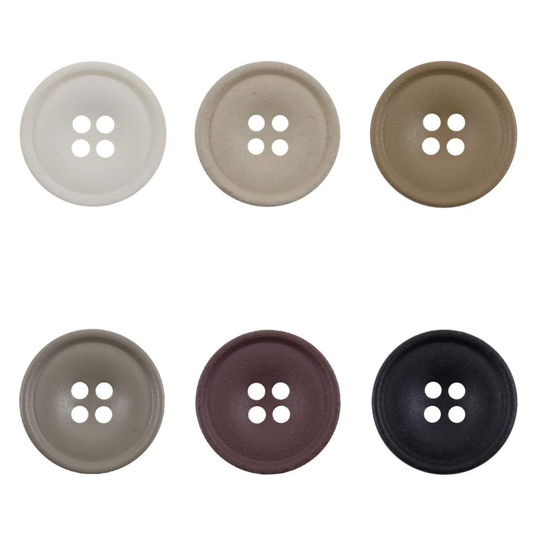 Matte Resin Coat Buttons 50 Pack - Lots of Buttons