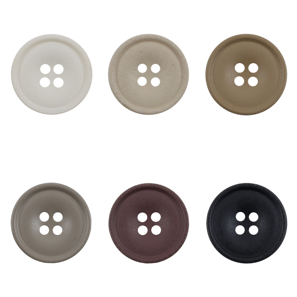 Matte Resin Coat Buttons 50 Pack - Lots of Buttons