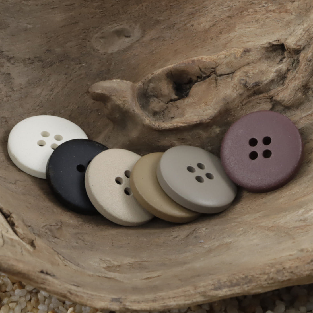 Matte Resin Coat Buttons 50 Pack - Lots of Buttons