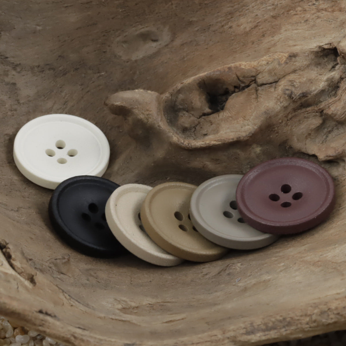 Matte Resin Coat Buttons 50 Pack - Lots of Buttons