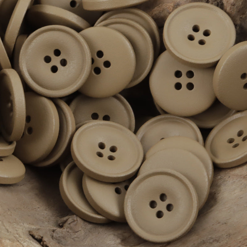 Matte Resin Coat Buttons 50 Pack - Lots of Buttons
