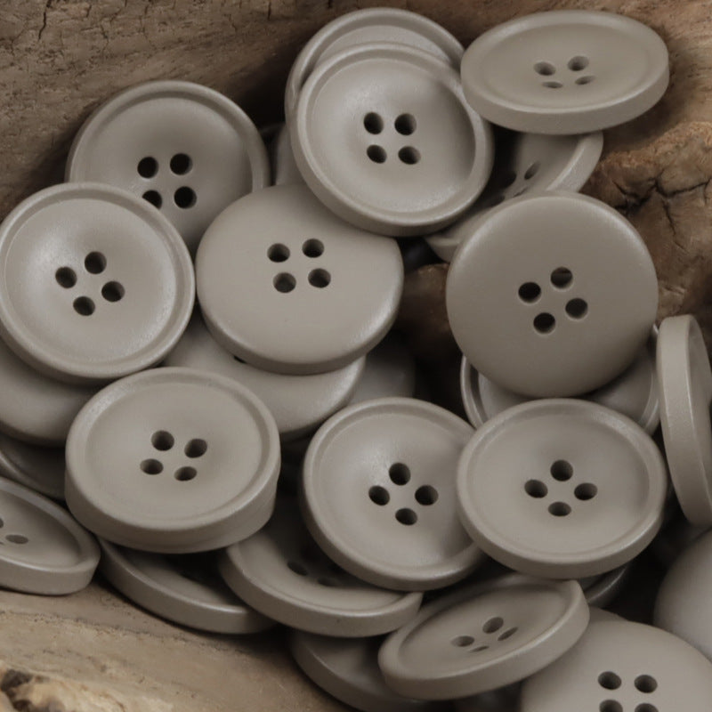 Matte Resin Coat Buttons 50 Pack - Lots of Buttons