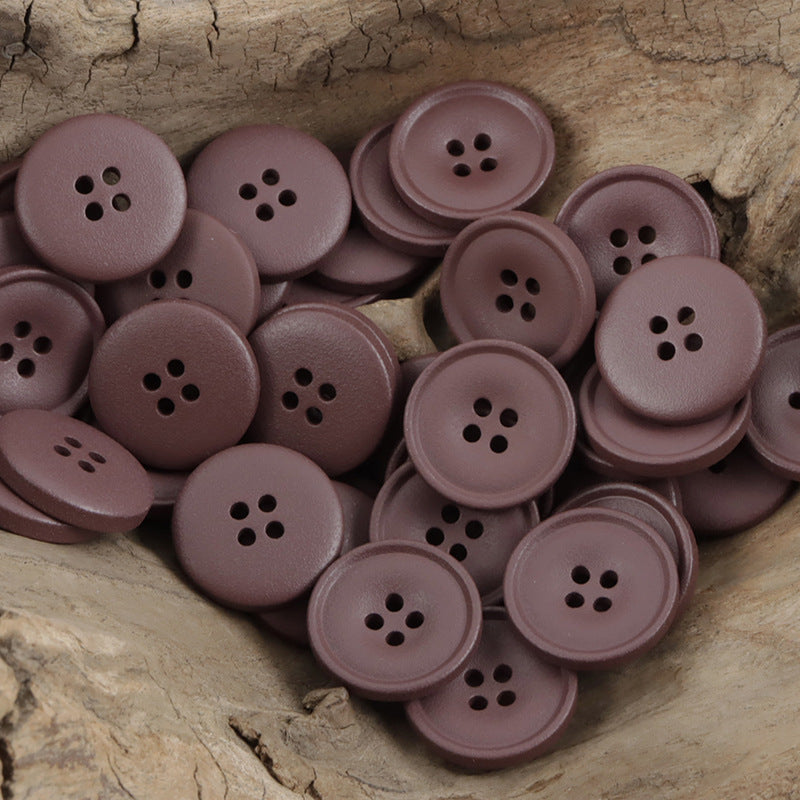 Matte Resin Coat Buttons 50 Pack - Lots of Buttons