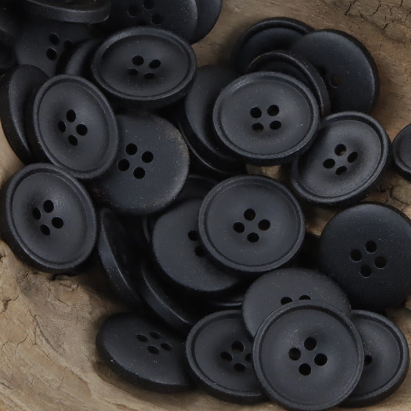 Matte Resin Coat Buttons 50 Pack - Lots of Buttons