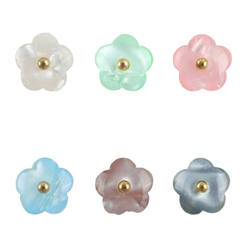 Cute Kids Little Plum Blossom Shank Resin Buttons,20pcs  - Lots of Buttons