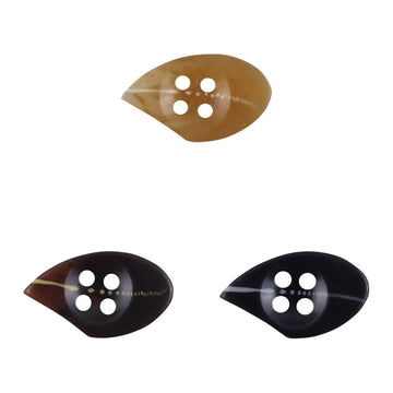 Irregular Drop-Shaped Resin Buttons,20PCS - Lots of Buttons