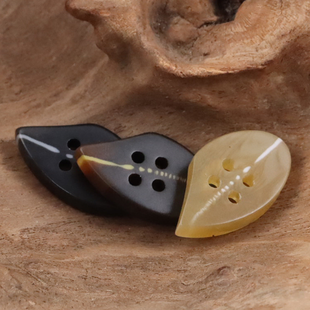 Irregular Drop-Shaped Resin Buttons,20PCS - Lots of Buttons
