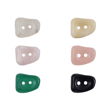 IImitation Jade 2 Hole Resin Buttons for Shirts and Sweaters,10pcs - Lots of Buttons