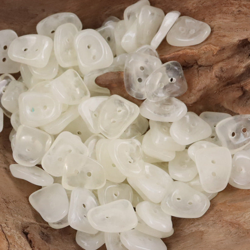 IImitation Jade 2 Hole Resin Buttons for Shirts and Sweaters,10pcs - Lots of Buttons