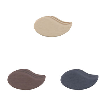 Comma-Shaped Matte Colored Resin Shank Buttons 10pcs - Lots of Buttons