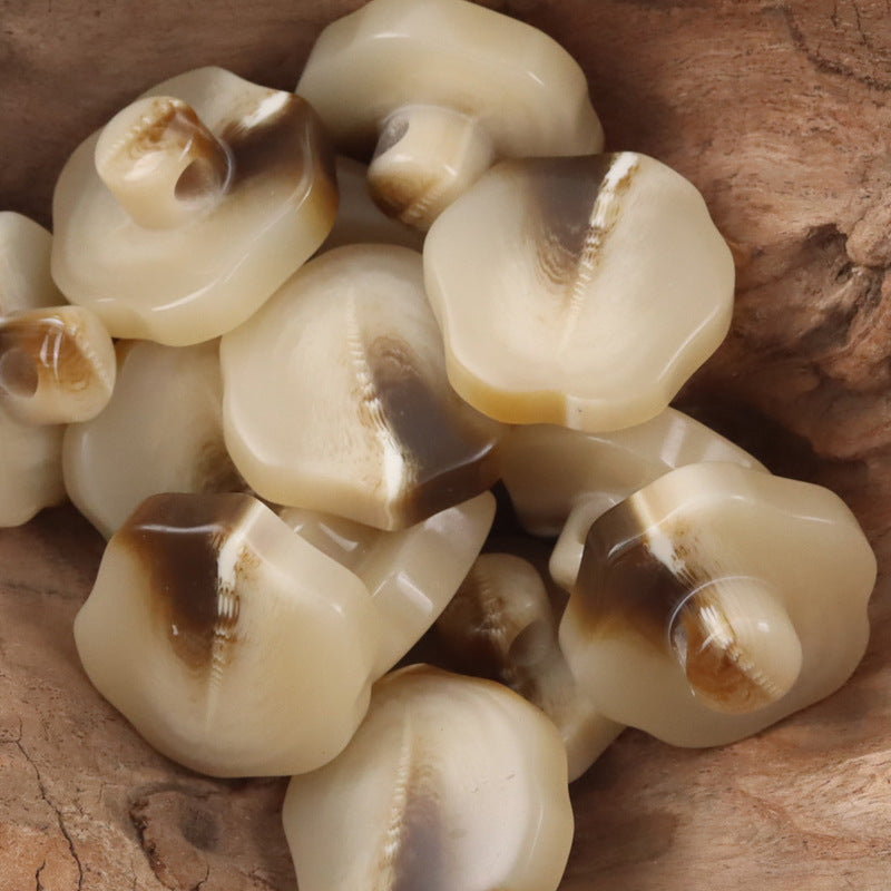 Screw-Shaped 30mm Oversized Resin Shank Buttons 10pcs - Lots of Buttons