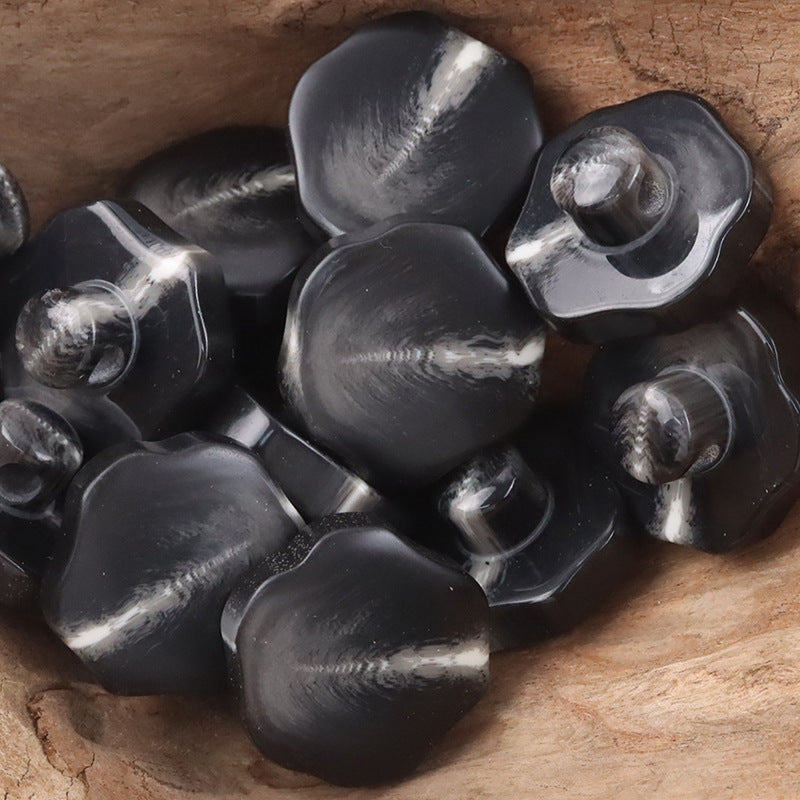 Screw-Shaped 30mm Oversized Resin Shank Buttons 10pcs - Lots of Buttons