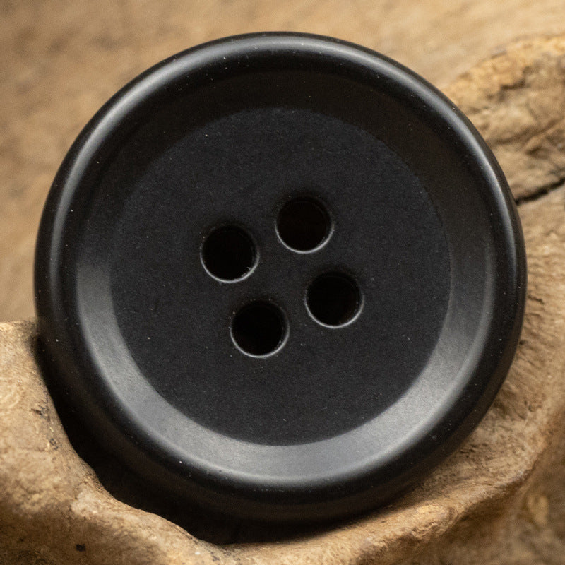 15-20mm Black Vintage Urea Buttons for Jackets and Casual Pants 10pcs - Lots of Buttons