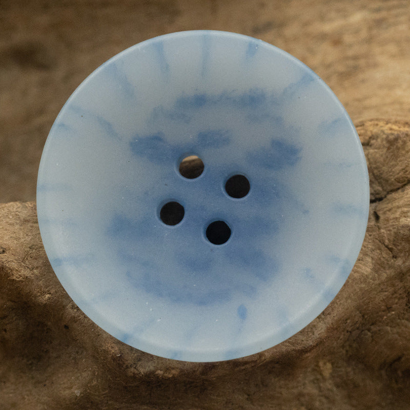 Bowl-Shaped Round Four-Hole Eco-Friendly Urea Buttons 30 Pack - Lots of Buttons