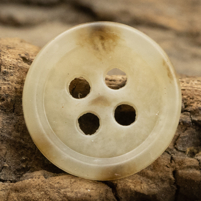 Round 4 Hole Baby Shirt Urea Buttons,60 Pack - Lots of Buttons