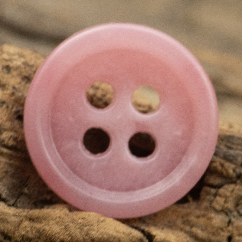 Round Urea Buttons for Men Women Business Shirts - 70 Pack - Lots of Buttons
