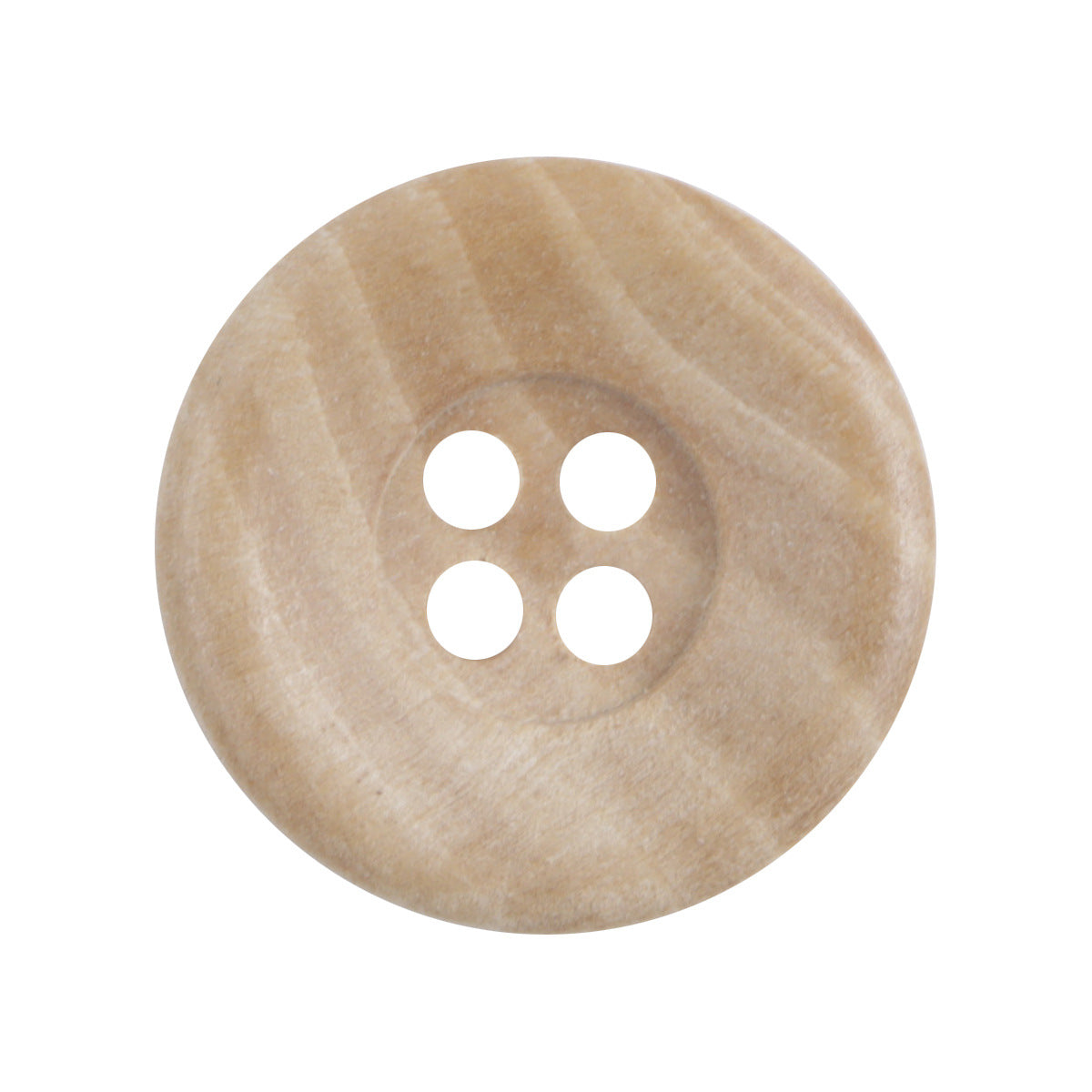 Bowl-Shaped Wooden Buttons for Children's Handmade Knitting 30pcs - Lots of Buttons