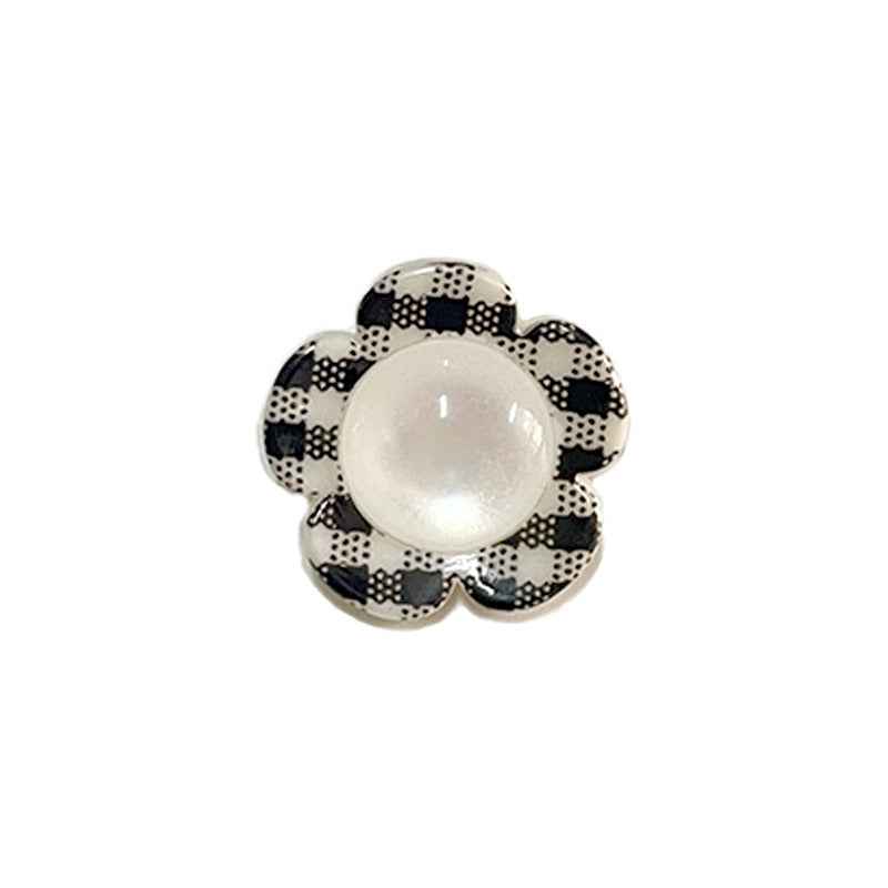 15-25mm Colorful Plastic Pearl Flower Shank Buttons for Children's Clothing Jackets 200 Pack - Lots of Buttons