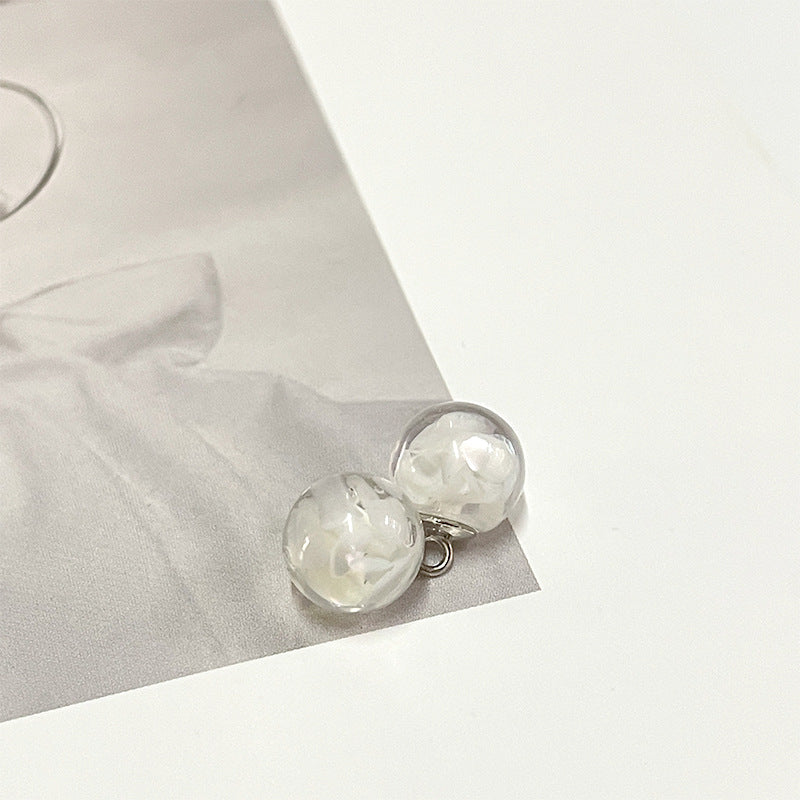 Botones de perla y pan de oro estilo palacio chino de 10 mm para cheongsam 50 piezas