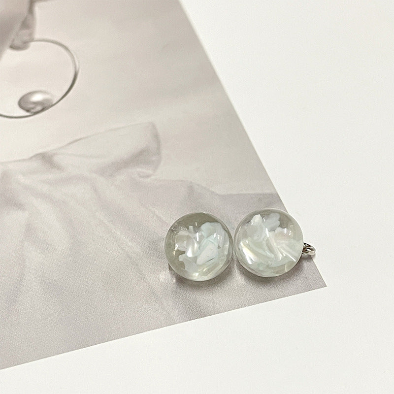 Botones de perla y pan de oro estilo palacio chino de 10 mm para cheongsam 50 piezas