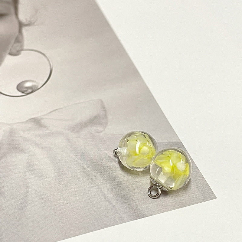 Botones de perla y pan de oro estilo palacio chino de 10 mm para cheongsam 50 piezas