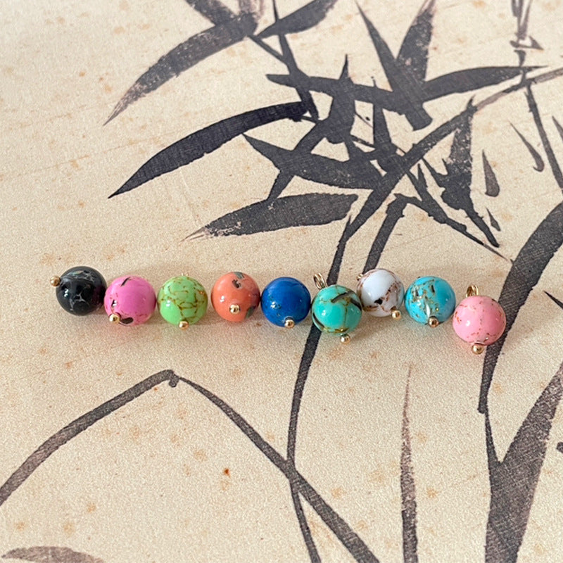 10mm Chinese Style Jade Buttons for Cheongsam,Tang Suit,Hanfu 50pcs