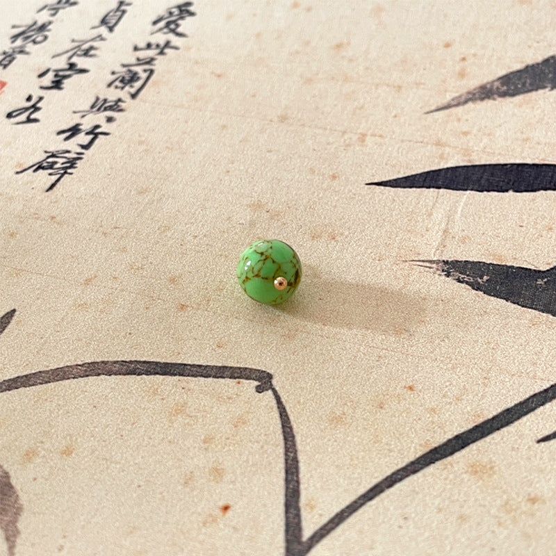 10mm Chinese Style Jade Buttons for Cheongsam,Tang Suit,Hanfu 50pcs