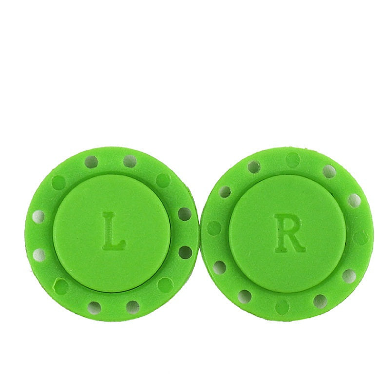 22/26mm Round Colorful Nylon Plastic Magnetic Buttons for Coats Bags Curtains 10pcs