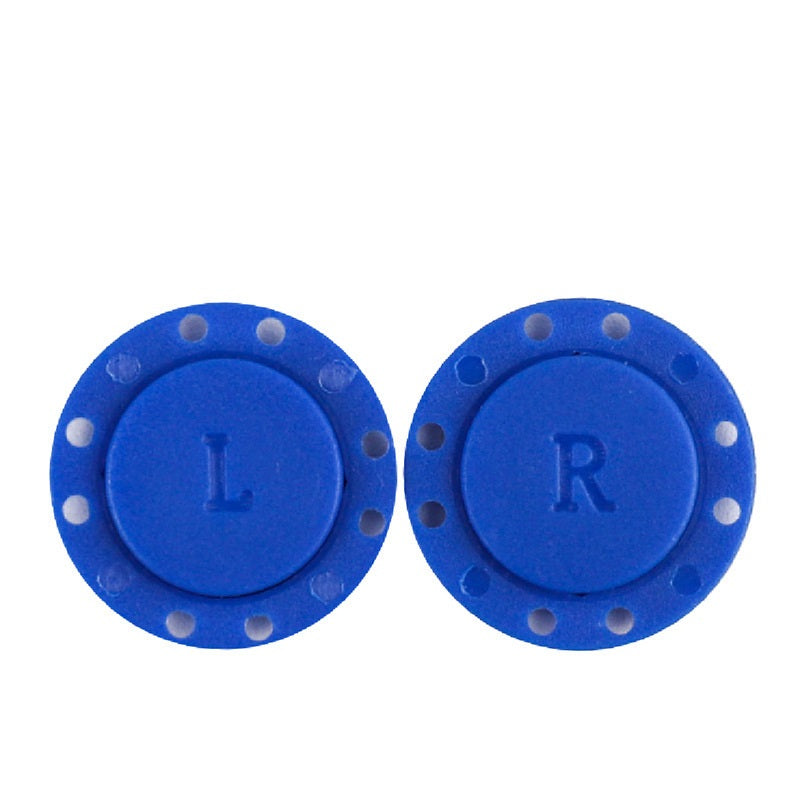 22/26mm Round Colorful Nylon Plastic Magnetic Buttons for Coats Bags Curtains 10pcs