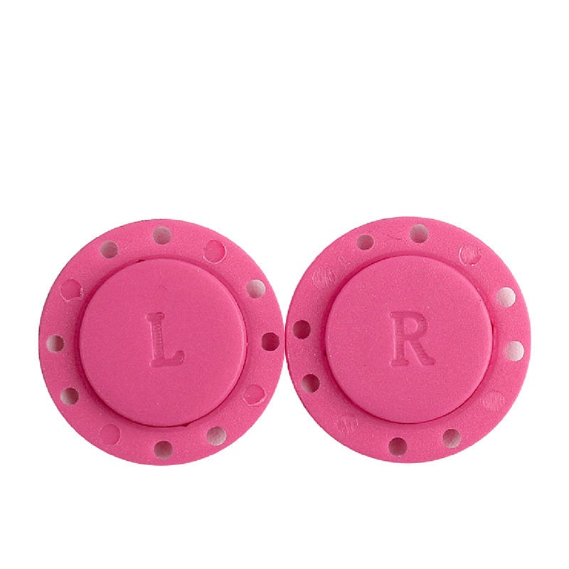 22/26mm Round Colorful Nylon Plastic Magnetic Buttons for Coats Bags Curtains 10pcs