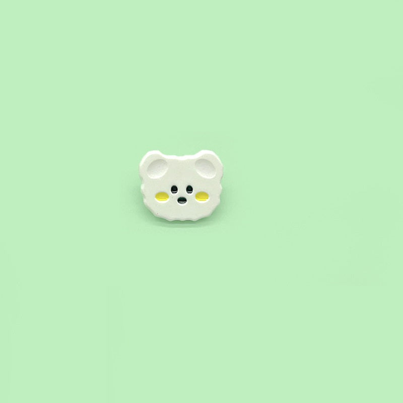 15/18mm Cartoon Teddy Bear Plastic Buttons for Children's Garments 70 Pack - Lots of Buttons